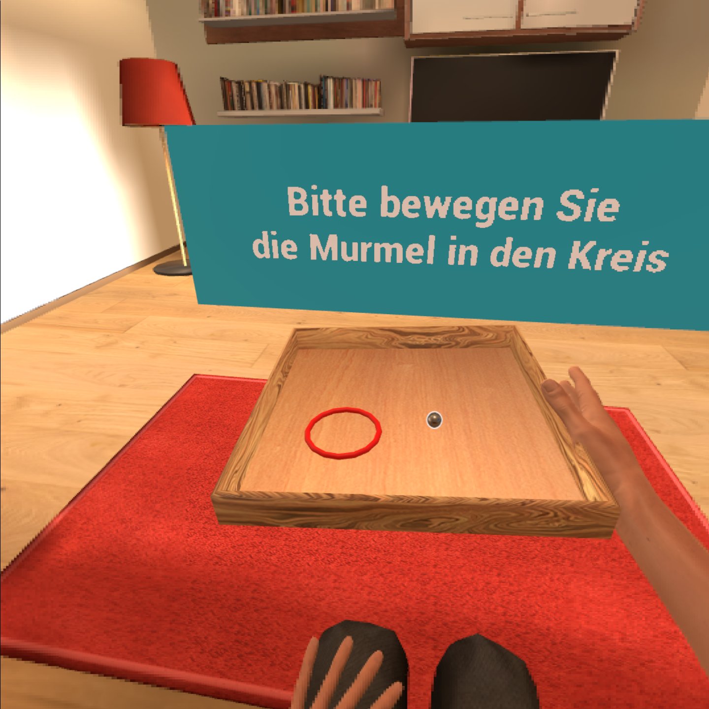 Murmelbahn in der virtuellen Realität